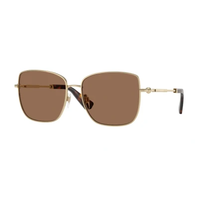 Image of Sunglasses Burberry Be3158 col. 110973 Donna Squadrata Oro