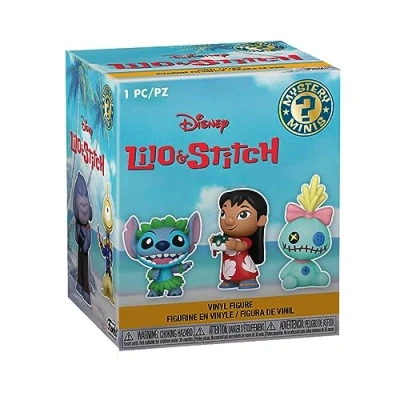 Image of Funko Mystery Mini Disney Lilo and Stitch 1 Of 12 to Collect Styles Vary Disney: &amp; Collectable Vinyl Figure Gift Idea Official Merchandise Toys for Kids Adults