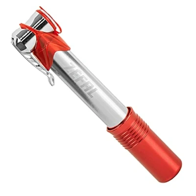 Image of Zefal Air Profil Micro Aluminium Mini Road Pump, 7 bar/100 psi, 88 g Red