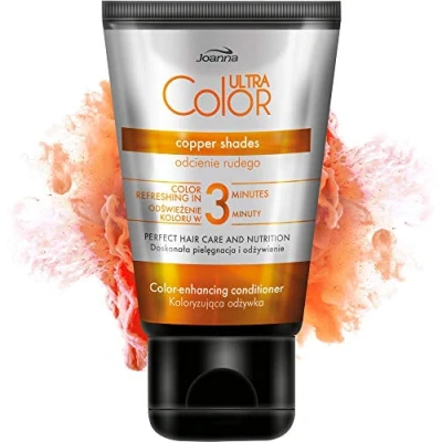 Image of Joanna Ultra Color System Hair Coloring Conditioner Shades of Red 100g