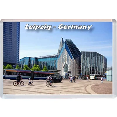 Image of Leipzig Germany 96 x 67mm Jumbo Fridge Magnet/Magnets BBSFHM595