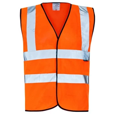 Image of Supertouch 35282 GO/RT HI VIS Vest Orange