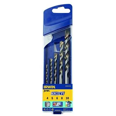 Image of IRWIN 10501938 Cordless Multi Purpose Drill Bit Set for Drills 4 10mm