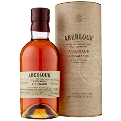 Image of Aberlour A&#039;Bunadh Cask Highland Single Malt Scotch Whisky, 70 cl