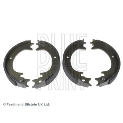 Image of 26694XA00A, 26694XA01A Handbrake Shoes BLUE PRINT ADS74117 Rear Axle MITSUBISHI: PAJERO 4