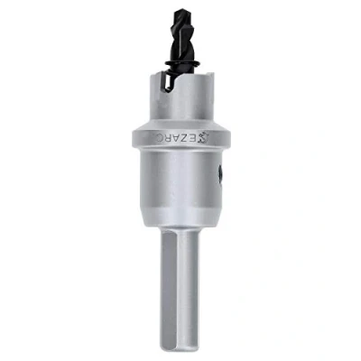 Image of EZARC Tungsten Carbide Teeth Hole Saw (Hole Cutter) Heavy Duty for Stainless Steel, Industrial Grade 16mm