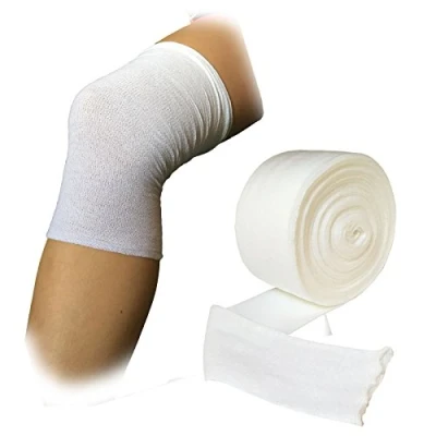 Image of Steroplast 10 METRES OF STEROGAUZE TUBULAR LARGE ADULT LIMB THIGH ARM ANKLE WOUND DRESSING BANDAGE GAUZE 8CM