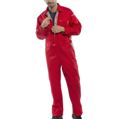 Image of CLICK PREMIUM BOILERSUIT RED 36