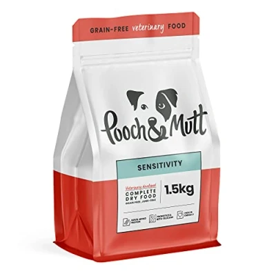 Image of Pooch &amp; Mutt Veterinary Diet Dog Food (Grain Free), Sensitivity, 1.5kg (Packaging may vary)