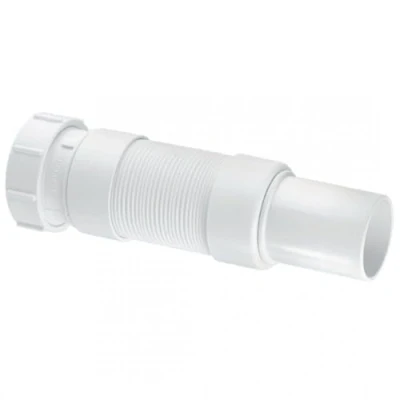 Image of McAlpine FLEXCON6 Flexible Fitting Universal Connector, White