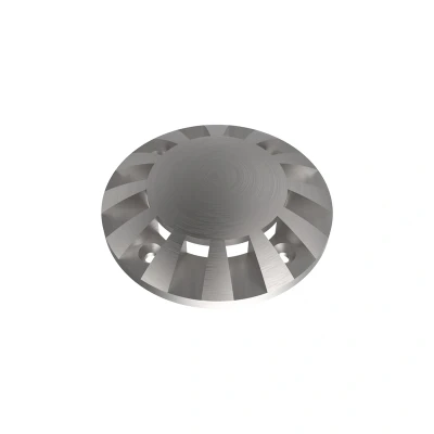 Image of Multi Outlets Round Stainless Steel Bezel Kosnic Atri