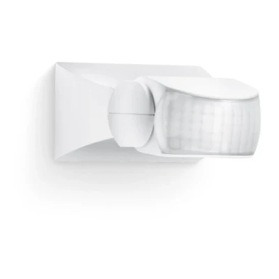 Image of Steinel Infrared Motion Sensor IS 1 white, 120 Detector, 10 m Range, IP 54, splashproof, max. 500 W or 4 LEDs