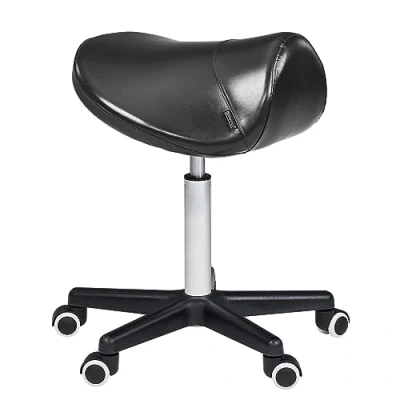 Image of Master Massage Ergonomic Saddle Chair Stool Hydraulic Swivel Rolling Salon Clinical Tattoo Dentist Clinic Stool, Spas, Salons Stools, Workshop Office Use
