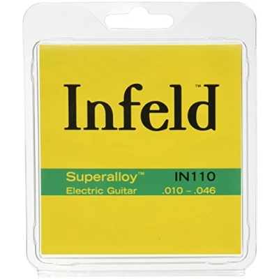 Image of Thomastik Infeld Saiten für E Gitarre Superalloy round wound Satz IN110 Medium Light .010 .046