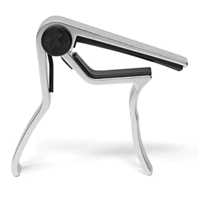 Image of Tiger Music GACAPO2 Trigger Capo for Guitar Chrome