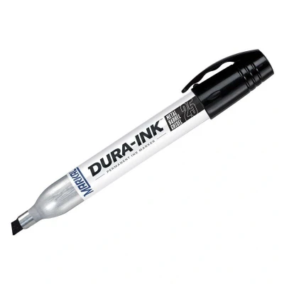 Image of Markal DURA Ink 25 Felt Tip Marker Black (Card 2) MKL96237