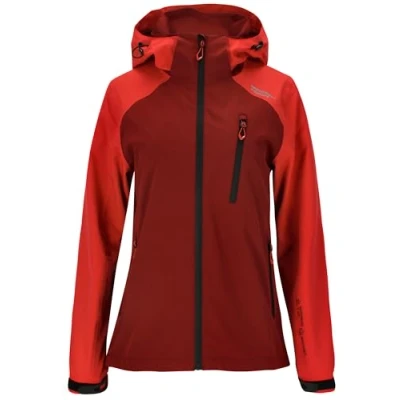 Image of WEATHER REPORT Women&#039;s Camelia rain Jacket, Rococco Red, 34 (EU)