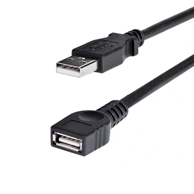 Image of STARTECH.COM 6 Ft Black USB 2.0 Extension Cable a to M/F 6Ft Male Female