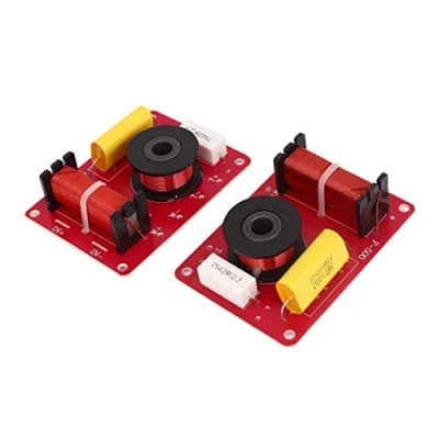 Image of Fasizi 2Pcs 130W 2 Way Speaker System Audio Crossover Filters Frequency Distributor