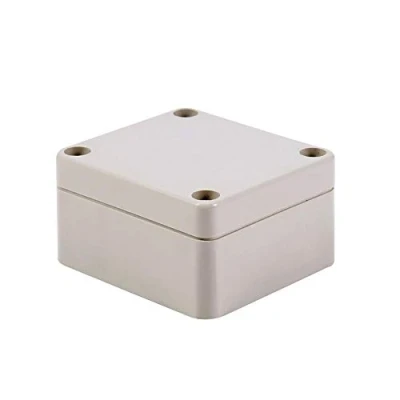 Image of Waterproof Electrical junction Box Outdoor Enclosure IP65 boxes Cable Connector ABS Plastic Project Case(63 x 57 35mm) small white