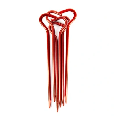 Image of Tatonka Tent Peg Basic 19 cm (Pack of 6) Aluminium Pegs Pack 6 Red