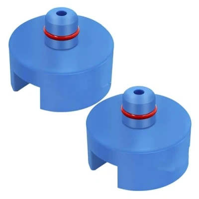 Image of DEMULAX Rubber Pad Jack Stand Adapter Pucks Fits Car Axle Stands &amp; Floor Jack, for Tesla, Model 3 S X Y, Model3 Pad(2pcs Silicone Pad)