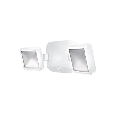 Image of Battery powered luminaire LED: for wall, LED Spotlight Double / 10 W, 6 V, beam angle: 95, Cool White, 4000 K, body material: acrylonitrile butadiene styrene (abs), IP54, 1 pack