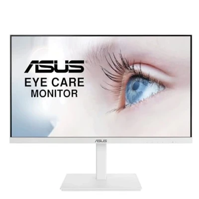 Image of ASUS Eye Care VA27DQSB W 27 Inch Full HD Monitor Frameless, Ergonomic, Flicker Free, Blue Light Filter, Adaptive Sync 75 Hz, 16:9 IPS Panel, 1920 x 1080 DisplayPort, HDMI, D Sub, USB Hub,