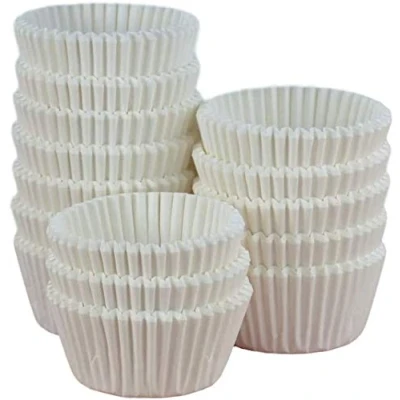 Image of White Cupcake/Muffin Cases Professional Quality Pack of 500 (D51mm W38mm)