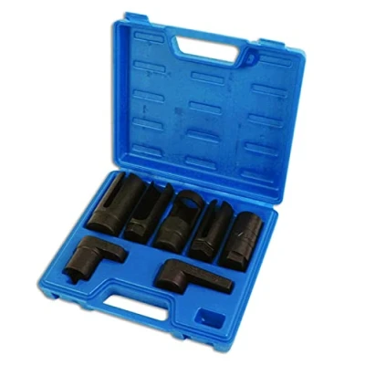 Image of Laser 3750 Lambda Sensor Socket Set 3/8&quot;D, 1/2&quot;D 7pc