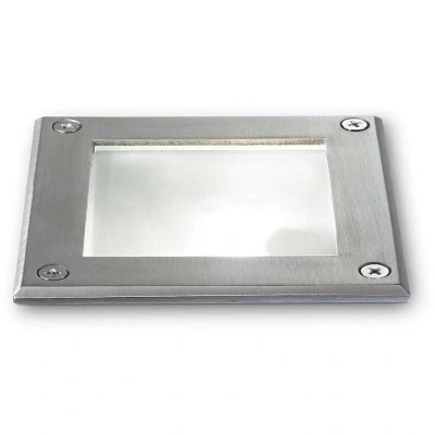 Image of Park 1 Light Square Recessed Spotlight Steel IP65, G9