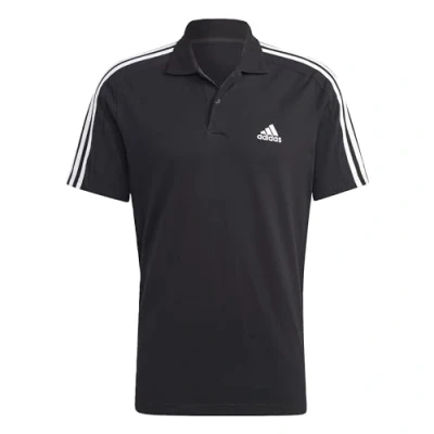 Image of adidas Sportswear Essentails Embroidered Small LOGO Polo shirt, Men&#039;s, Size: Medium, Black white