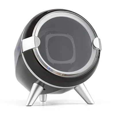 Image of KLARSTEIN Sindelfingen Automatic Watch Winder For an Watch, 4 Speeds Movement with Clockwise and Counterclockwise Rotation, Stylish Design, Selectable Speed, Black