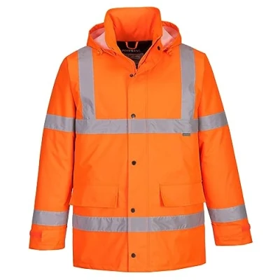 Image of Hi Vis Traffic Jacket (Orange) 6XL