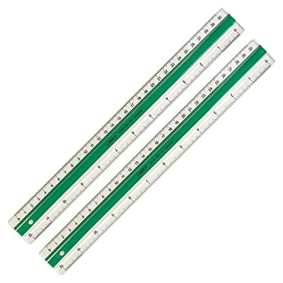 Image of Linex Ruler, 30cm Pack of 2