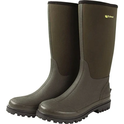 Image of Wychwood Game Neoprene 3/4 Boot Size 8 Green,