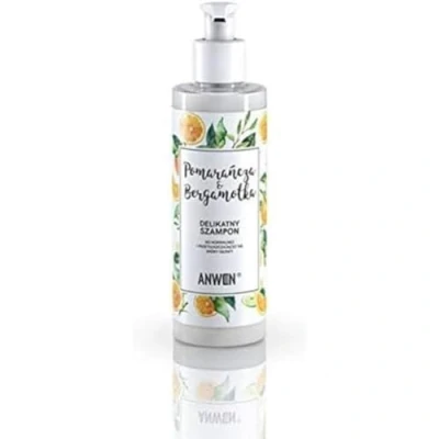 Image of Anwen Orange &amp; Bergamot Gentle Shampoo for Normal and Oily Scalp 200ml