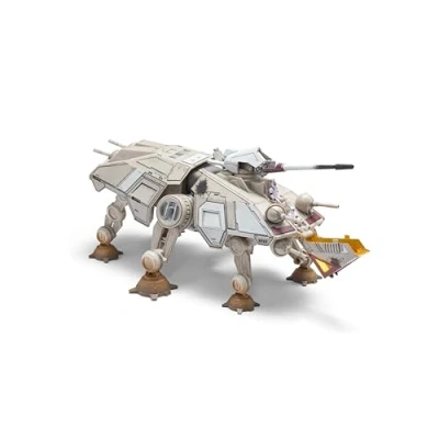 Image of Star Wars™ Micro Galaxy Squadron AT TE 9 Inch Six Legged Vehicle with 2.5 Speeder and Five 1 Figure Accessories