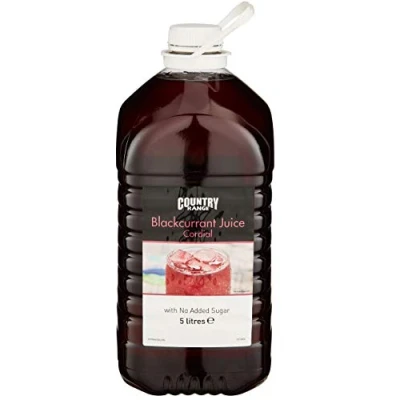 Image of Country Range No Added Sugar Blackcurrant Cordial 1x5ltr
