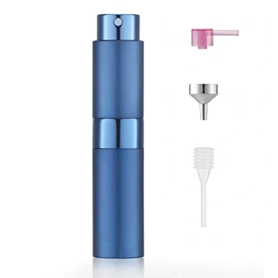Image of Toureal 8ml Perfume Atomiser for Travel, Refillable Spray Bottles, Aftershave Dispenser(Blue)