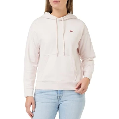 Image of Levi&#039;s Women&#039;s Standard Sweatshirt Hoodie, Mauve Chalk, XS