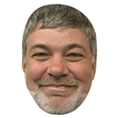 Image of FoxyPrinting Matthew Kelly 2 Celebrity Cardboard Party Face Mask Fancy Dress