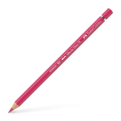 Image of Faber Castell Art &amp; Graphic Albrecht Dürer Watercolour Pencil, (124), Rose Carmine, For Art, Craft, Drawing, Sketching, Home, School, University, Colouring