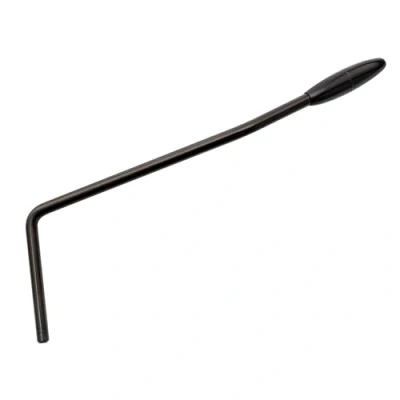 Image of Musiclily Ultra 5mm Push in Style Stainless Steel Tremolo Arm Whammy Bar for Korea Made Wilkinson Bridge, Black with Tip
