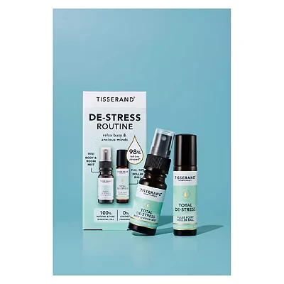 Image of Tisserand Aromatherapy De Stress Routine Kit