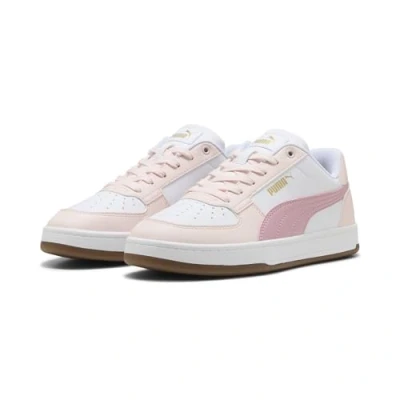 Image of PUMA Unisex CAVEN 2.0 Sneaker, White Poised Pink Gum, 9.5 UK