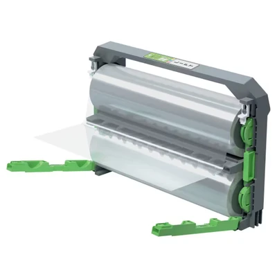 Image of GBC Foton 30 Refillable Cartridge With Lamination Roll, 100 Micron, Laminates Up To 190 x A4 Sheets, Gloss Finish, Easy Load, 4410024 , White