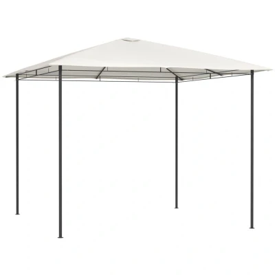 Image of vidaXL Gazebo 3x3x2.6 m Cream 160 g/m²