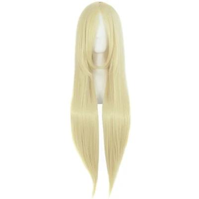 Image of MapofBeauty 32&quot; 80cm Long Straight Anime Costume Cosplay Wig Party (Light Blonde)