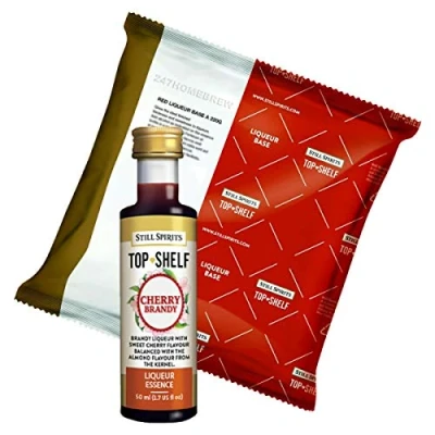 Image of Still Spirits Top Shelf Cherry Brandy with Liqueur Base Mix Makes 1.125L